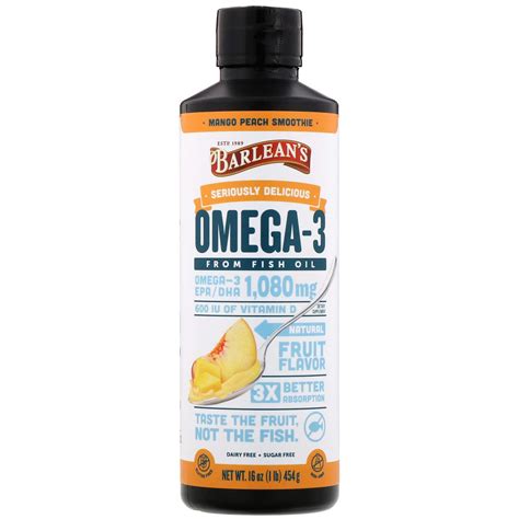 barleans fish oil omega swirl quality